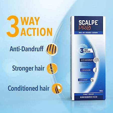 Scalpe Pro Anti-dandruff Shampoo, Pack of 4