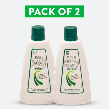 Abbott Selsun Anti Dandruff Shampoo | Pack of 2