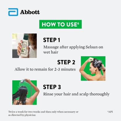 Abbott Selsun Anti Dandruff Shampoo | Pack of 2