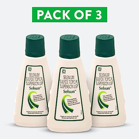 Abbott Selsun Anti Dandruff Shampoo | Pack of 3