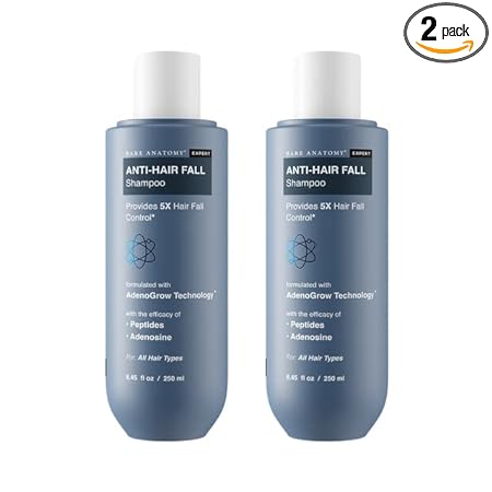 Bare Anatomy Anti Hair Fall Shampoo, Pack of 2