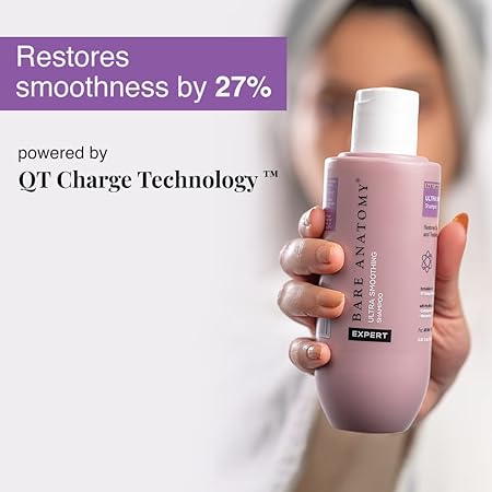 Bare Anatomy Ultra Smoothing Shampoo for Dry and Frizzy Hair