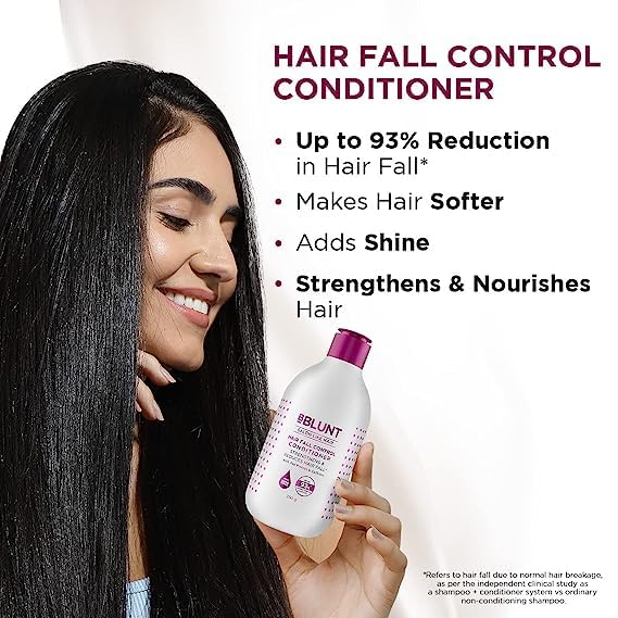 BBLUNT Hair Fall Control Shampoo & Conditioner Combo