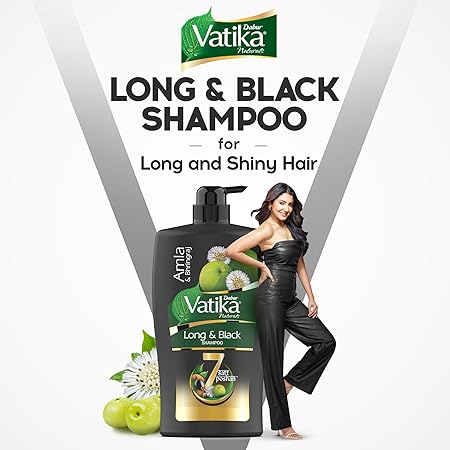 Dabur Vatika Long & Black Shampoo