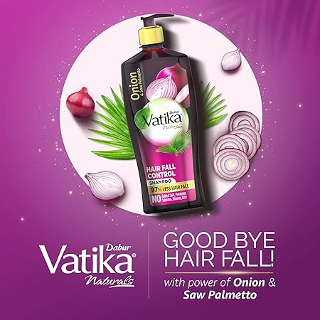 Dabur Vatika Onion Hair Fall Control Shampoo