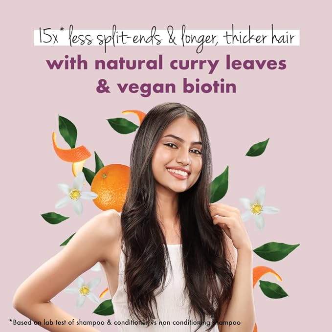 Love Beauty & Planet Curry Leaves Biotin & Mandarin Shampoo