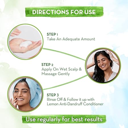 MamaEarth Lemon Anti-Dandruff Shampoo