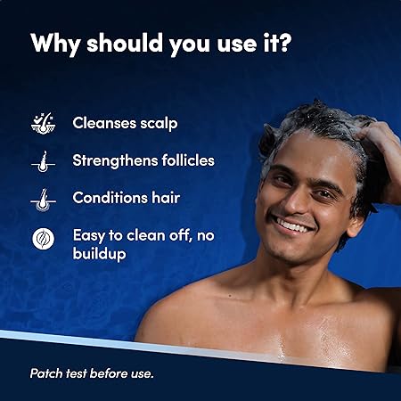 Man Matters Anti Hair Fall Shampoo For Men, Pack of 2