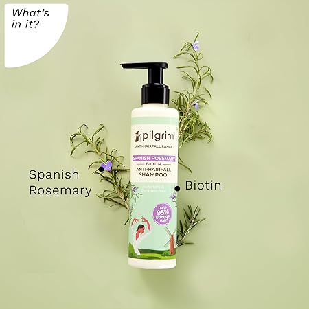 Pilgrim Spanish Rosemary & Biotin Anti Hairfall Shampoo