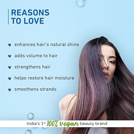 Plum Coconut Shampoo for Dull Hair with Coconut Milk and Peptides for Strong & Shiny Hair