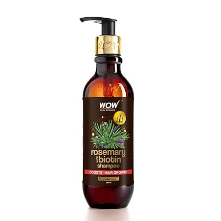WOW Skin Science Rosemary & Biotin Hair Growth Shampoo