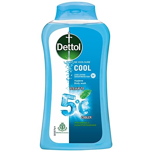 Dettol Body Wash and Shower Gel for Women and Men Cool