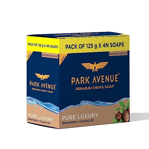 Park Avenue Pure Luxury Soap, 500gm, Pack of 4