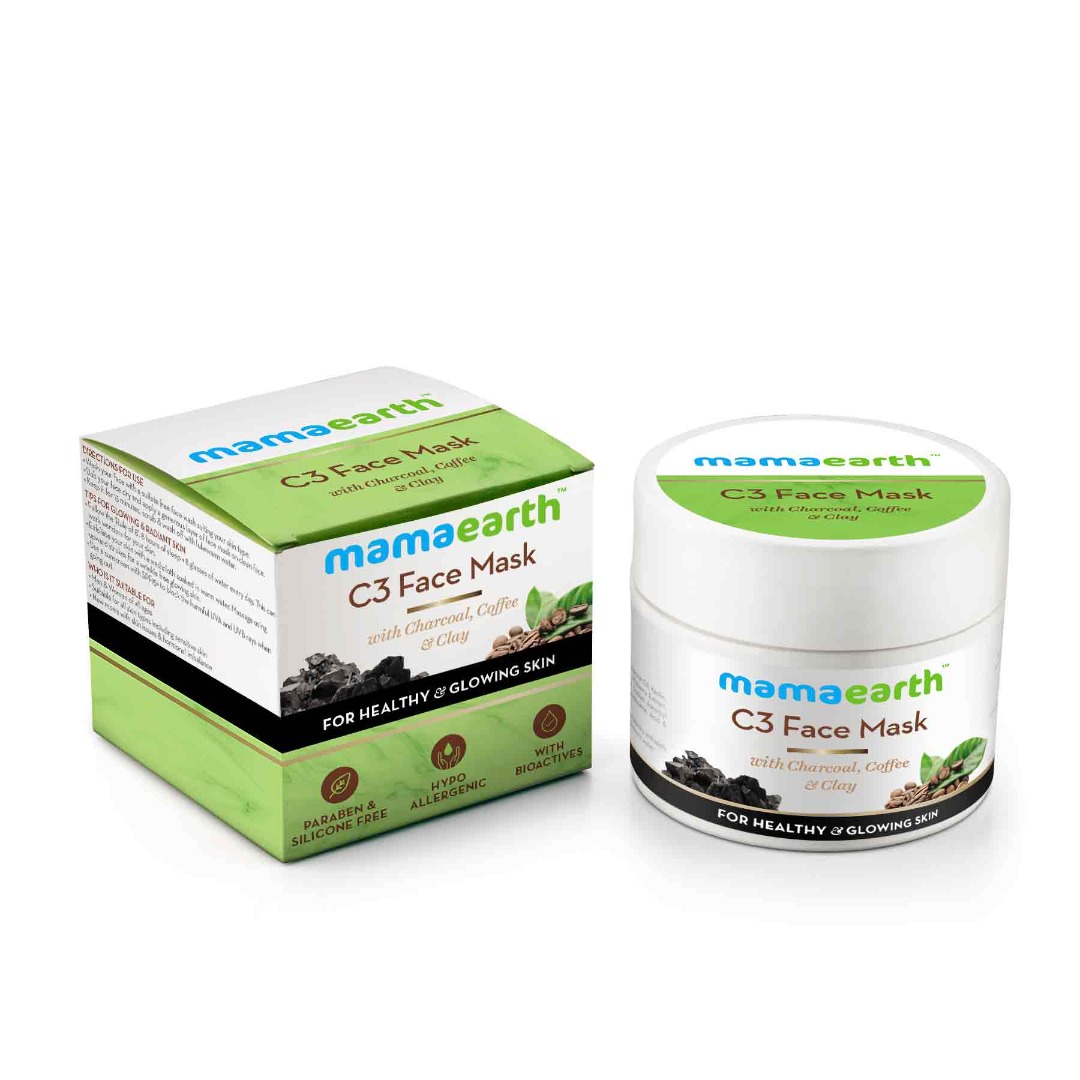 MamaEarth C3 Face Mask for Healthy & Glowing Skin