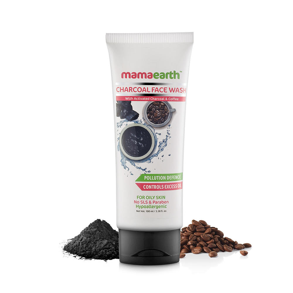 MamaEarth Charcoal Secrets : C3 Face Mask + Charcoal Facewash
