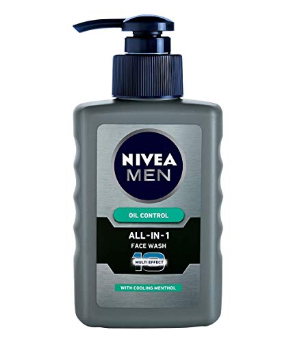 Nivea Men Face Wash, Oil Control for 12hr Oil Control with 10x Vitamin C Effect
