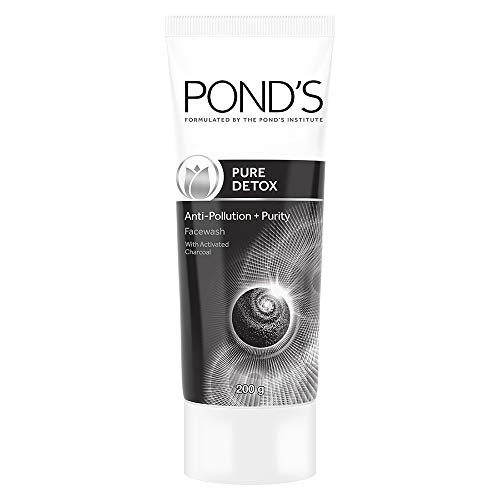 Ponds Pure Detox Anti Pollution Activated Charcoal Face Wash