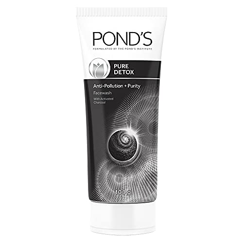 Ponds Pure Detox Anti-Pollution Purity Face Wash With Activated Charcoal