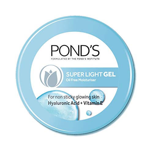 Ponds Super Light Gel Face Moisturiser with Hyaluronic Acid and Vitamin E