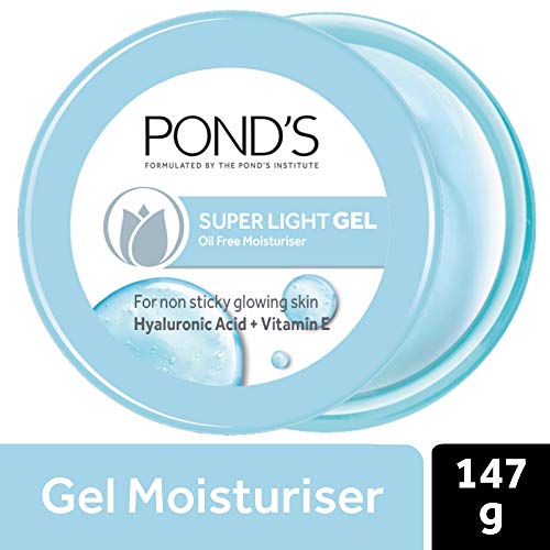 Ponds Super Light Gel Face Moisturiser with Hyaluronic Acid and Vitamin E