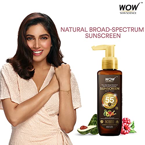 WoW Skin Science Sunscreen Matte Finish - Spf 55 Pa+++