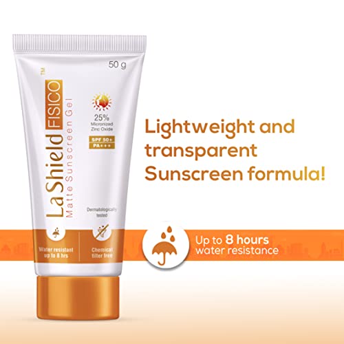 La Shield Fisico SPF 50+ & Pa+++ Transparent Sunscreen Gel
