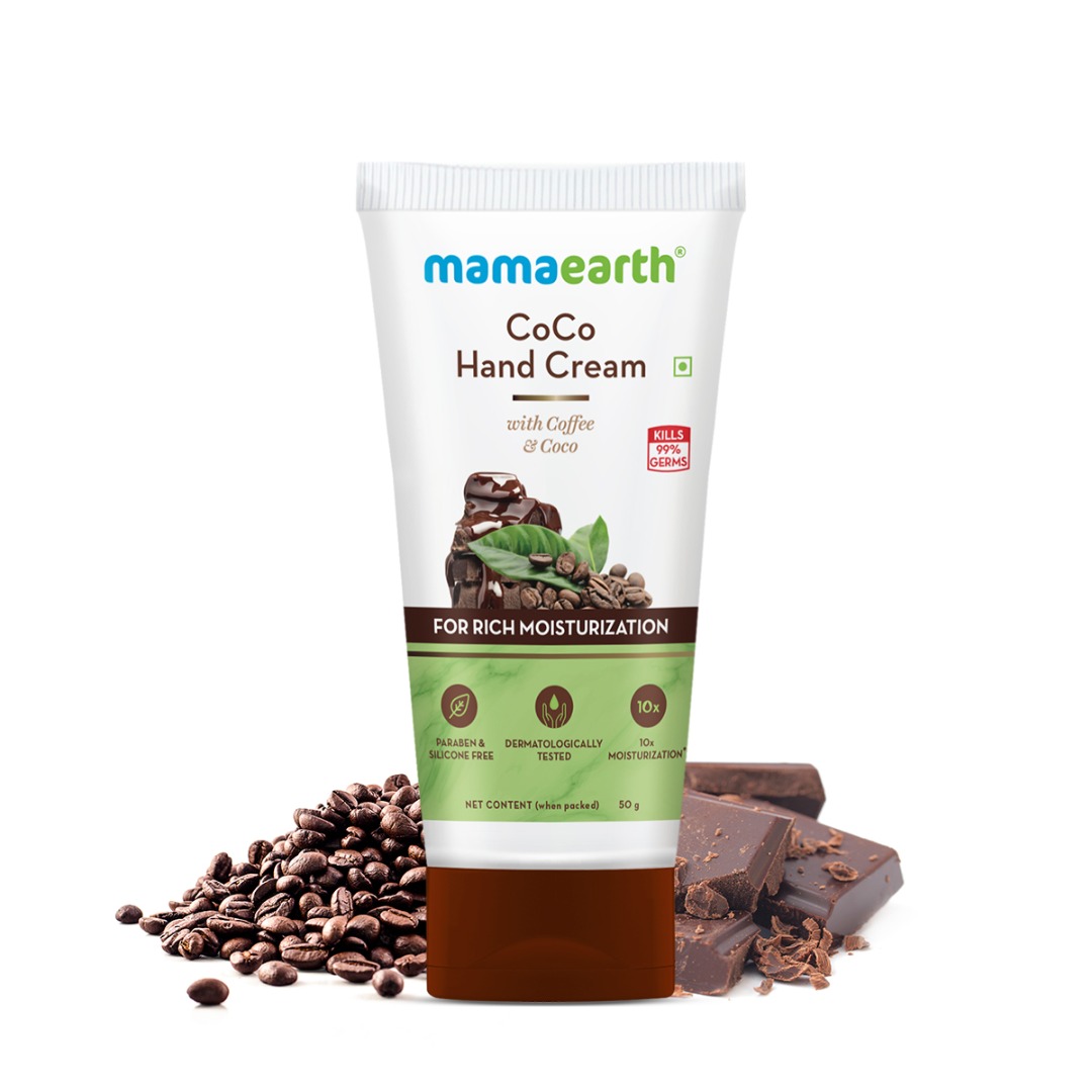 MamaEarth Coco Hand Cream with Coffee & Cocoa for Rich Moisturization