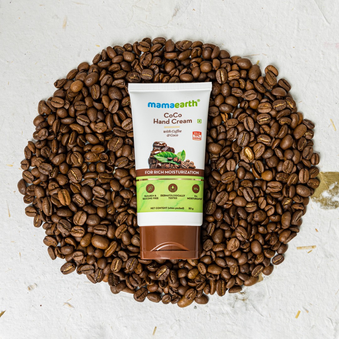 MamaEarth Coco Hand Cream with Coffee & Cocoa for Rich Moisturization