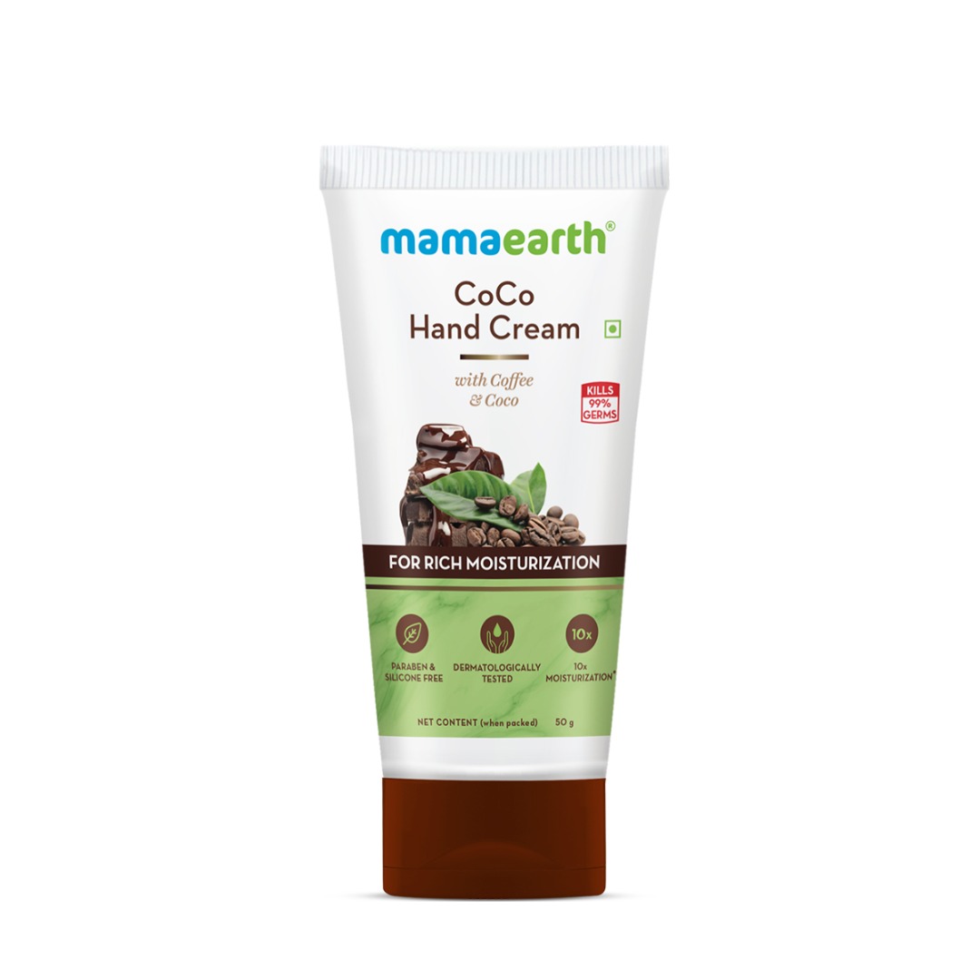 MamaEarth Coco Hand Cream with Coffee & Cocoa for Rich Moisturization