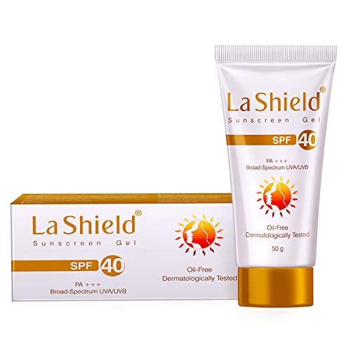 La Shield, SPF 40+ and Pa+++ Anti Acne Sunscreen Gel, Unscented