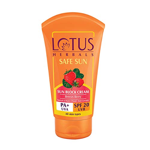 Lotus Safe Sun Sunblock Cream SPF 20 PA+
