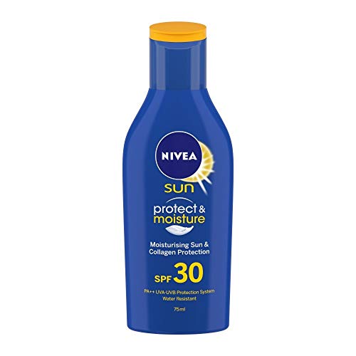 Nivea Sun Lotion, SPF 30, with UVA & UVB Protection, Water Resistant Sunscreen for Men & Women