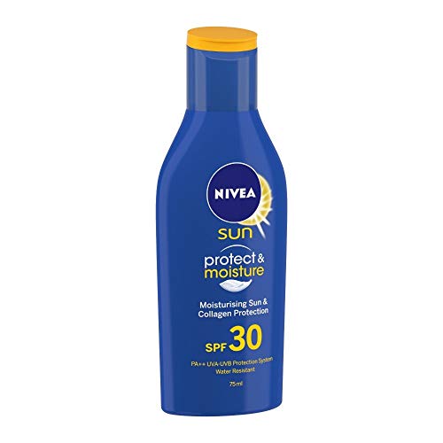 Nivea Sun Lotion, SPF 30, with UVA & UVB Protection, Water Resistant Sunscreen for Men & Women