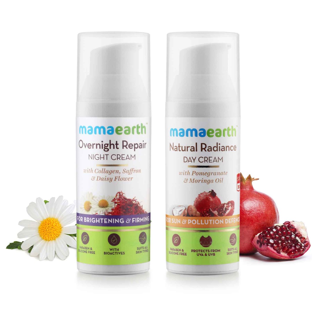 MamaEarth Day & Night Cream Combo