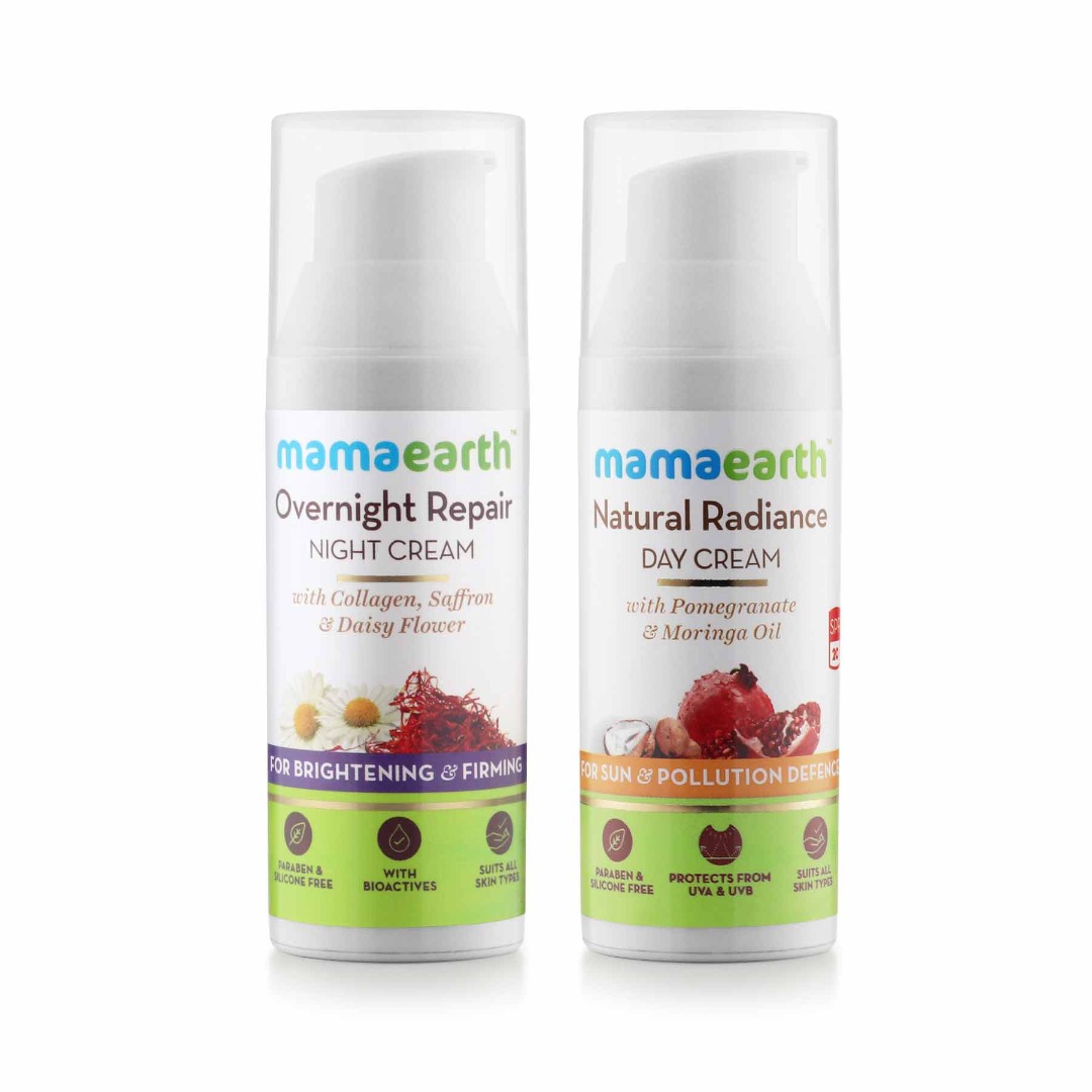 MamaEarth Day & Night Cream Combo