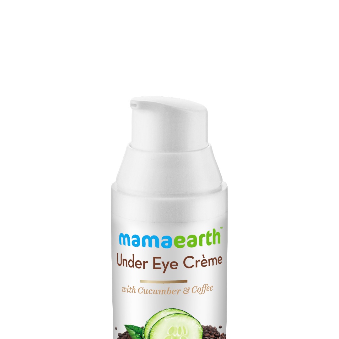 MamaEarth Under Eye Creme with Cucumber & Caffeine for Dark Circles
