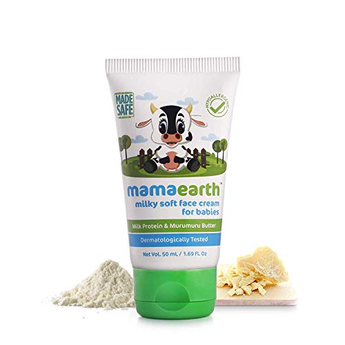 MamaEarth Milky Soft Face Cream 60ml + Deeply Nourishing Body Wash