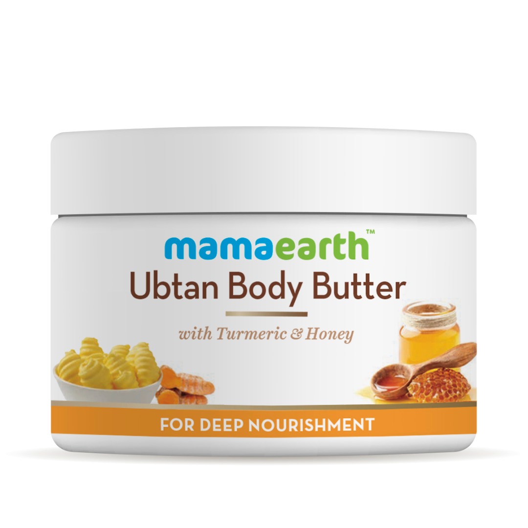 MamaEarth Ubtan Body Butter for Dry Skin