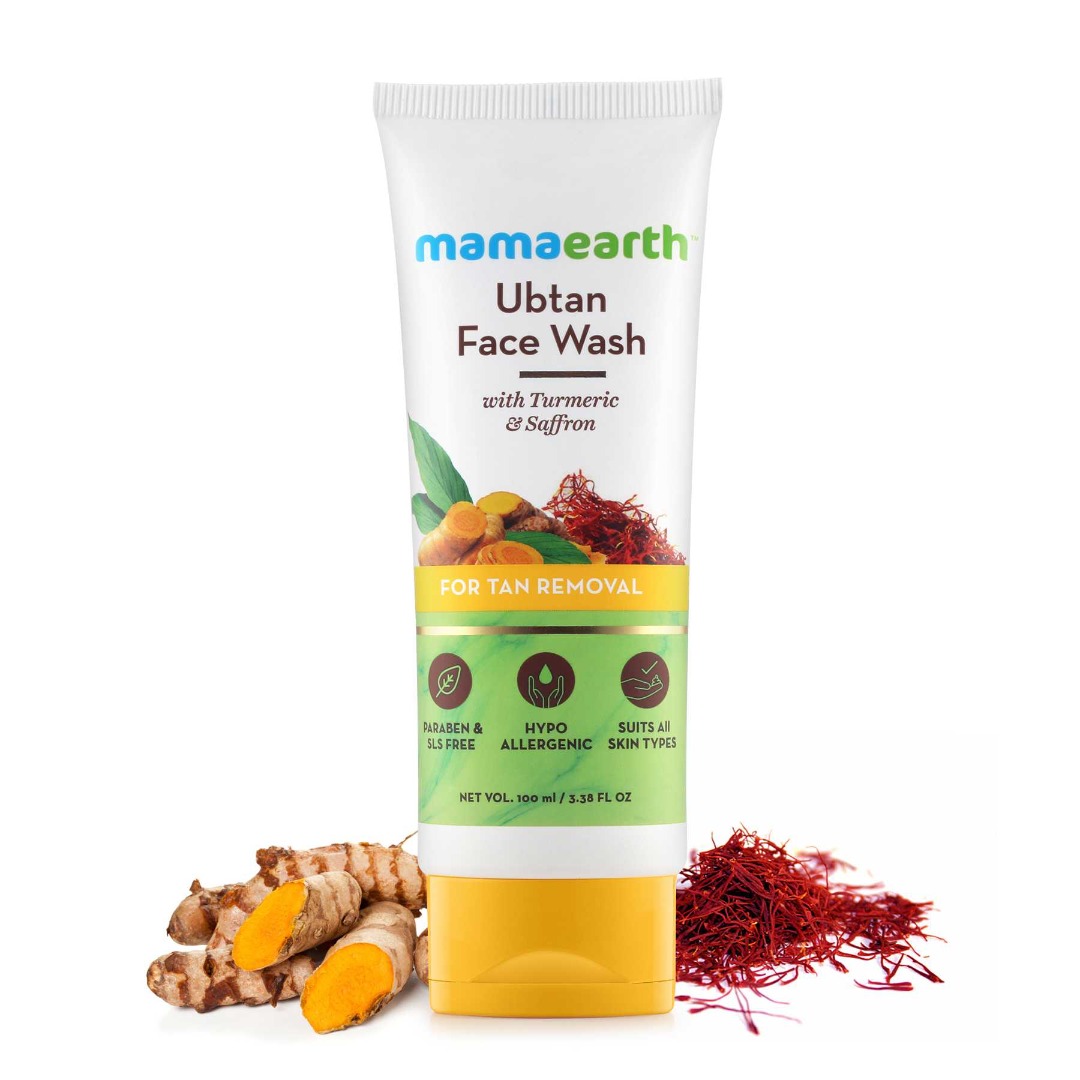 MamaEarth Ubtan Face Wash for Tan Removal