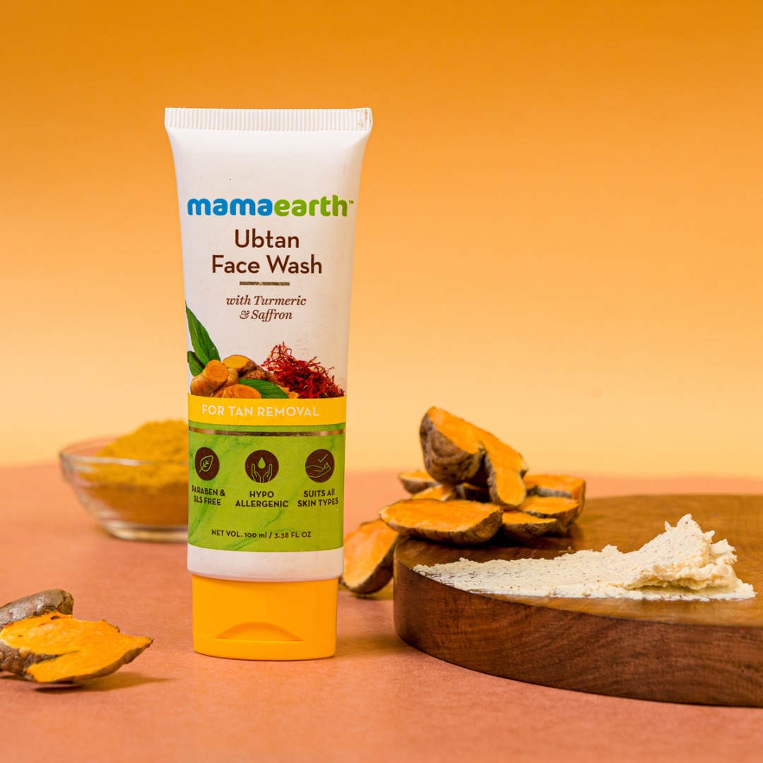 MamaEarth Ubtan Face Wash for Tan Removal
