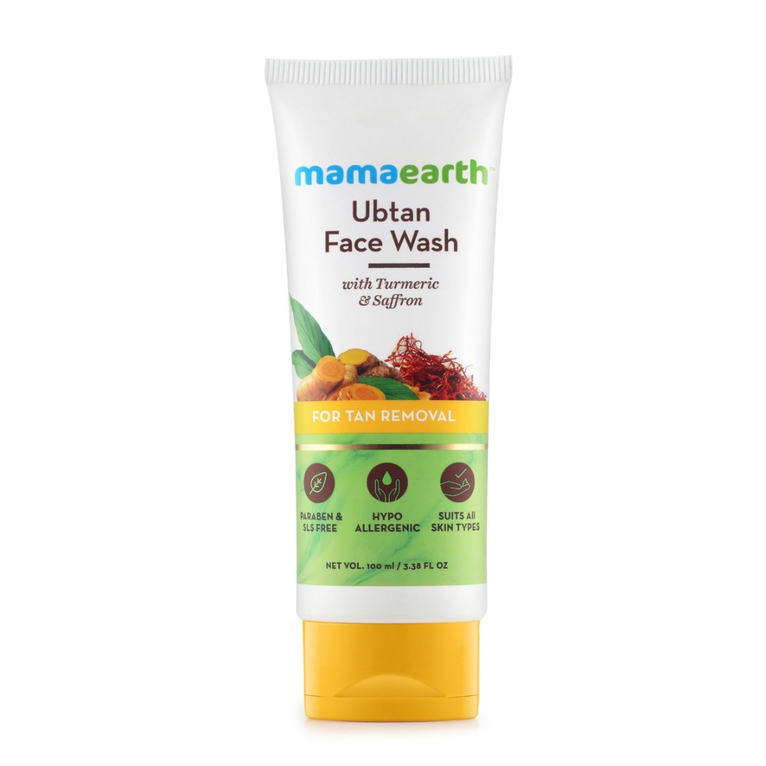 MamaEarth Ubtan Face Wash for Tan Removal