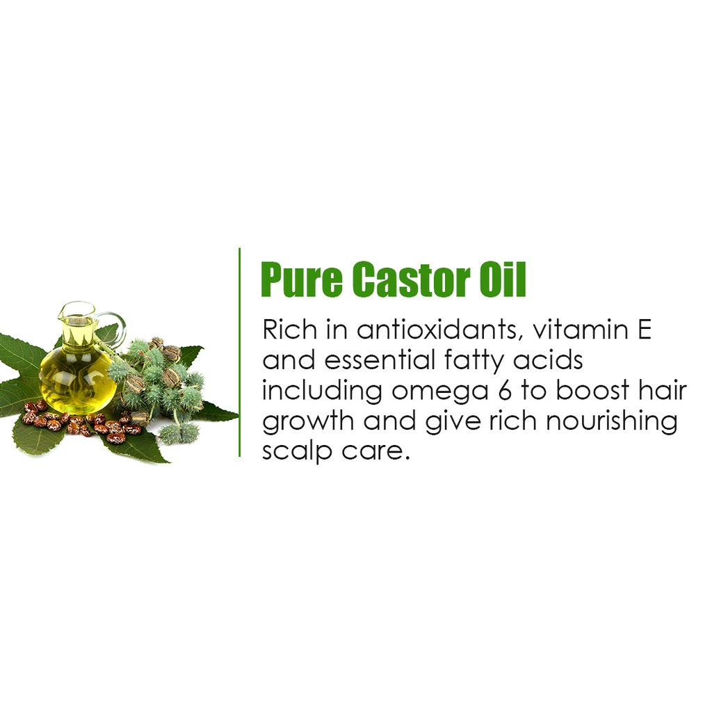 WoW 100% Pure Castor Oil, Cold Pressed, No Mineral Oil & Silicones