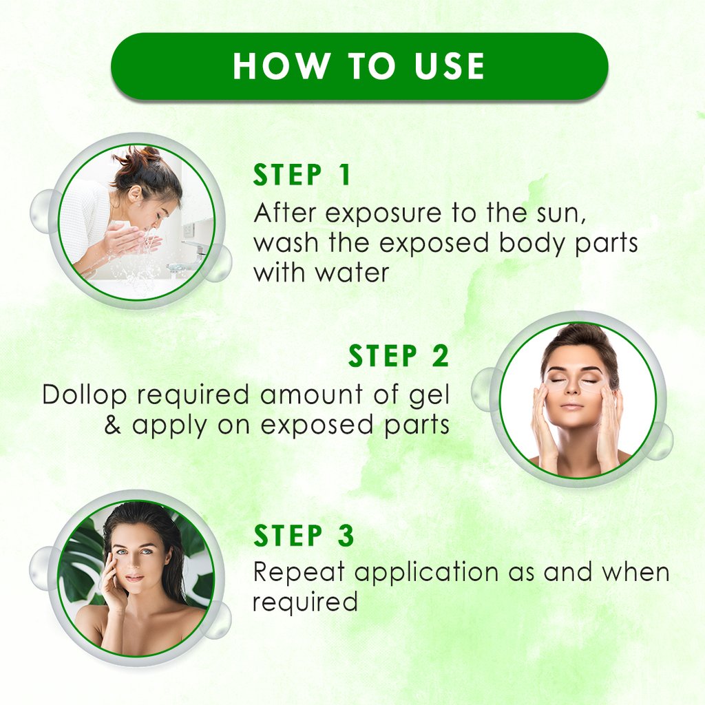 WoW Aloe Vera with Hyaluronic Acid, Witch Hazel Extract, Green Tea & Calendula Gel