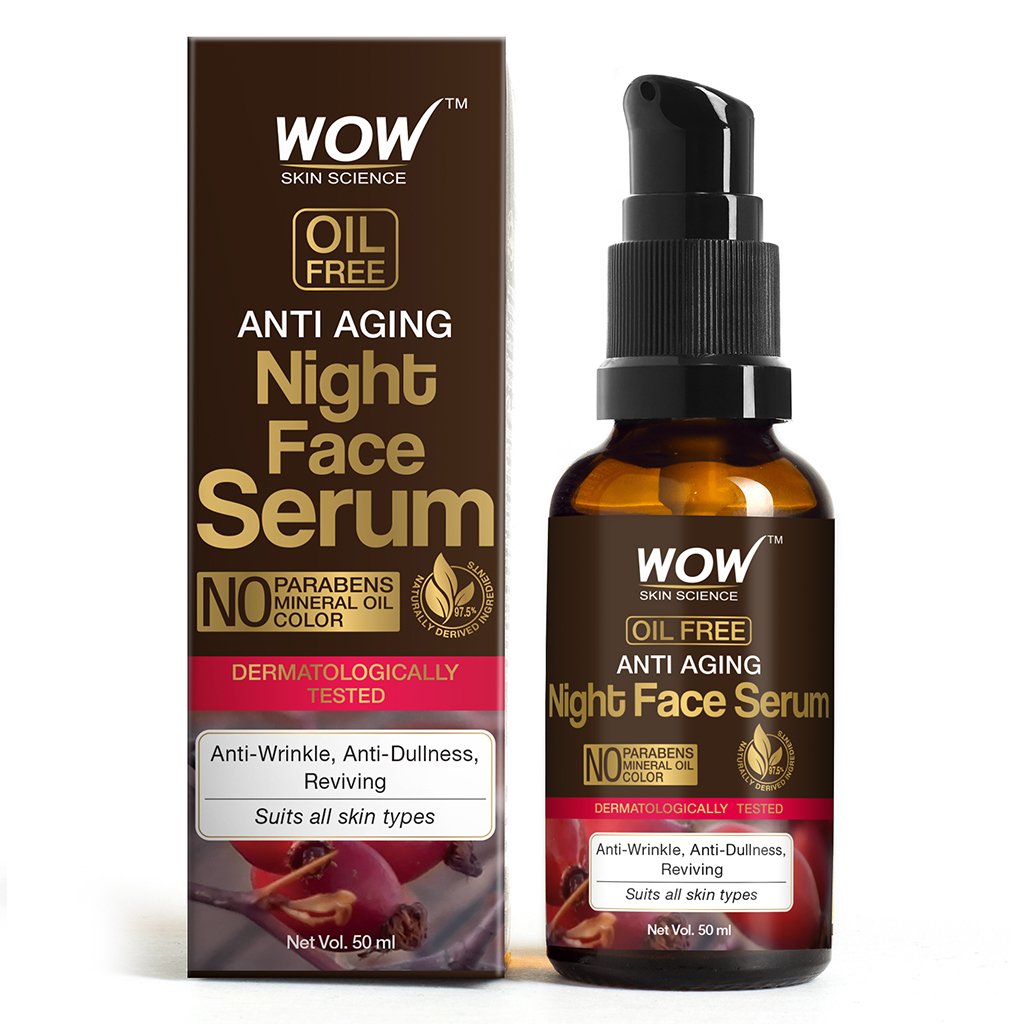 WoW Anti Aging Night Face Serum