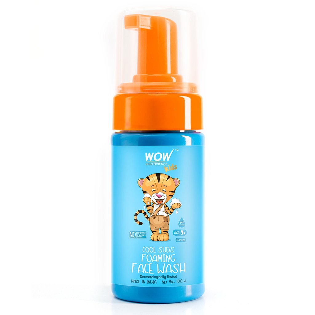 WoW Cool Suds Foaming Face Wash with Aloe Barbadensis Leaf & Calendula Flower Extract