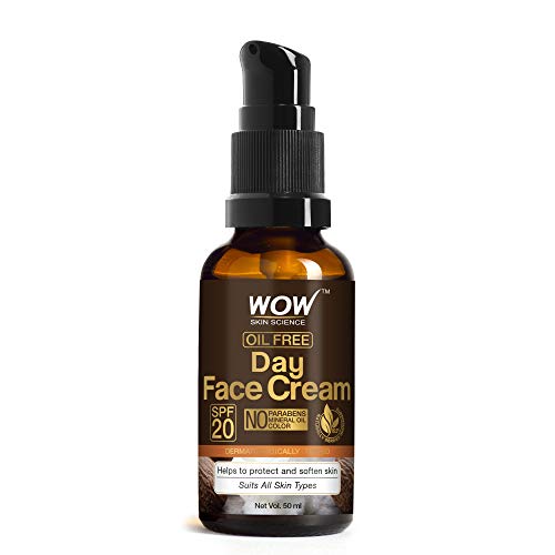 WoW Day Face Cream, SPF 20, with Rosehip Oil & Shea Butter, Oil Free