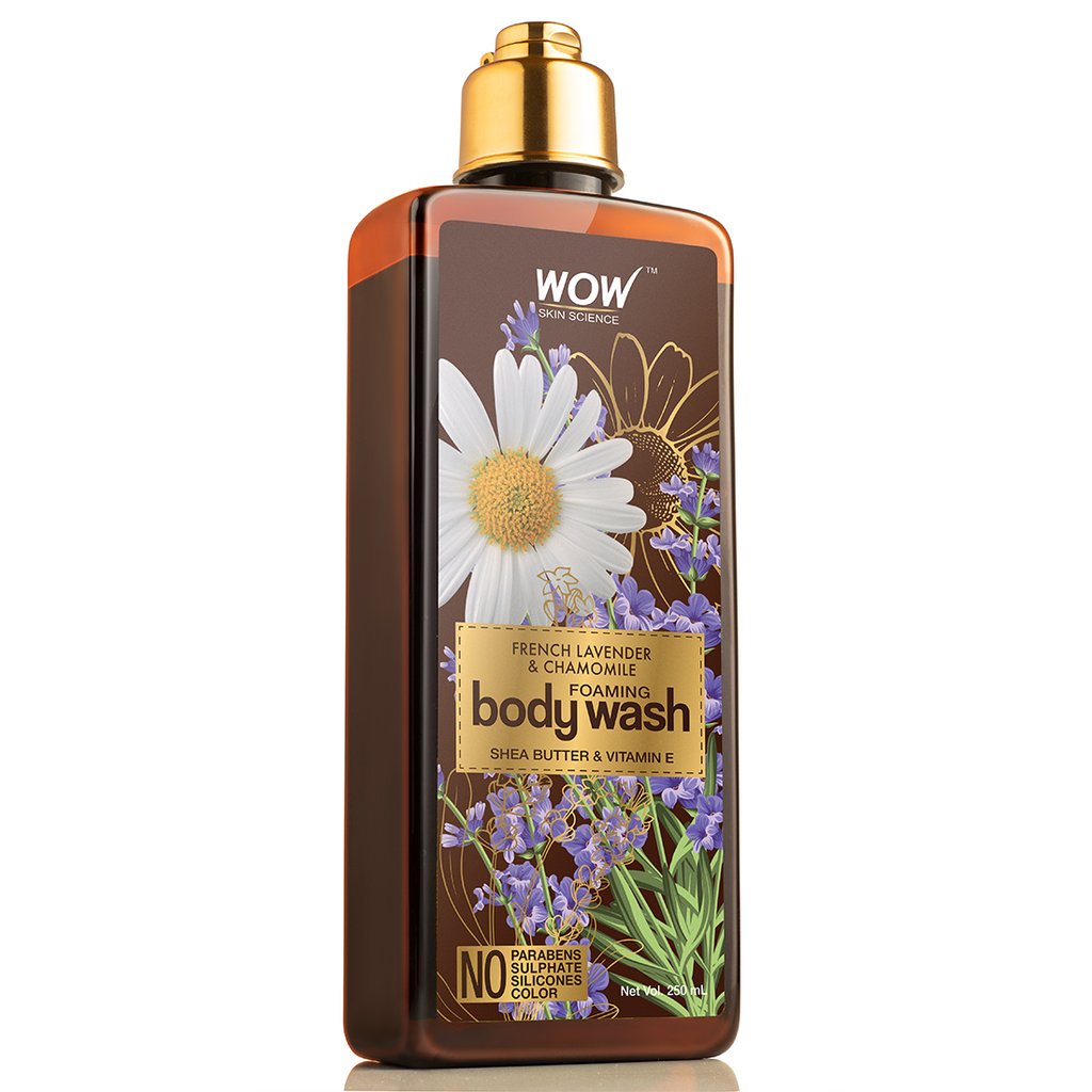 WoW French Lavender & Chamomile Foaming Body Wash