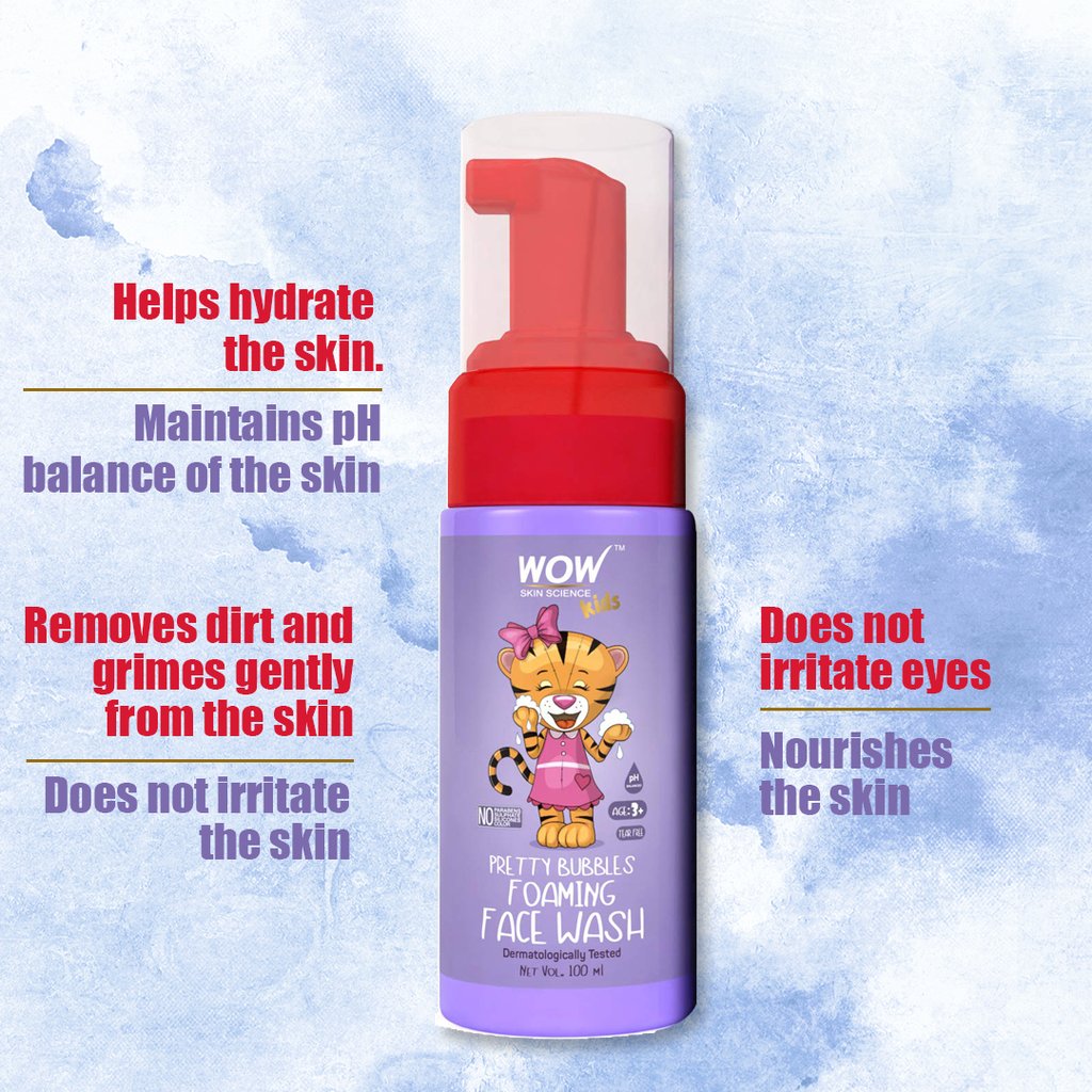 WoW Pretty Bubbles Foaming Face Wash