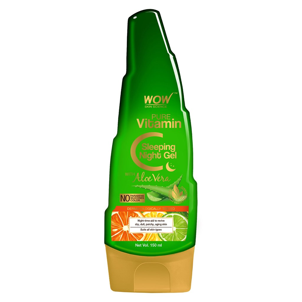 WoW Pure Vitamin C Sleeping Night Gel with Aloe Vera