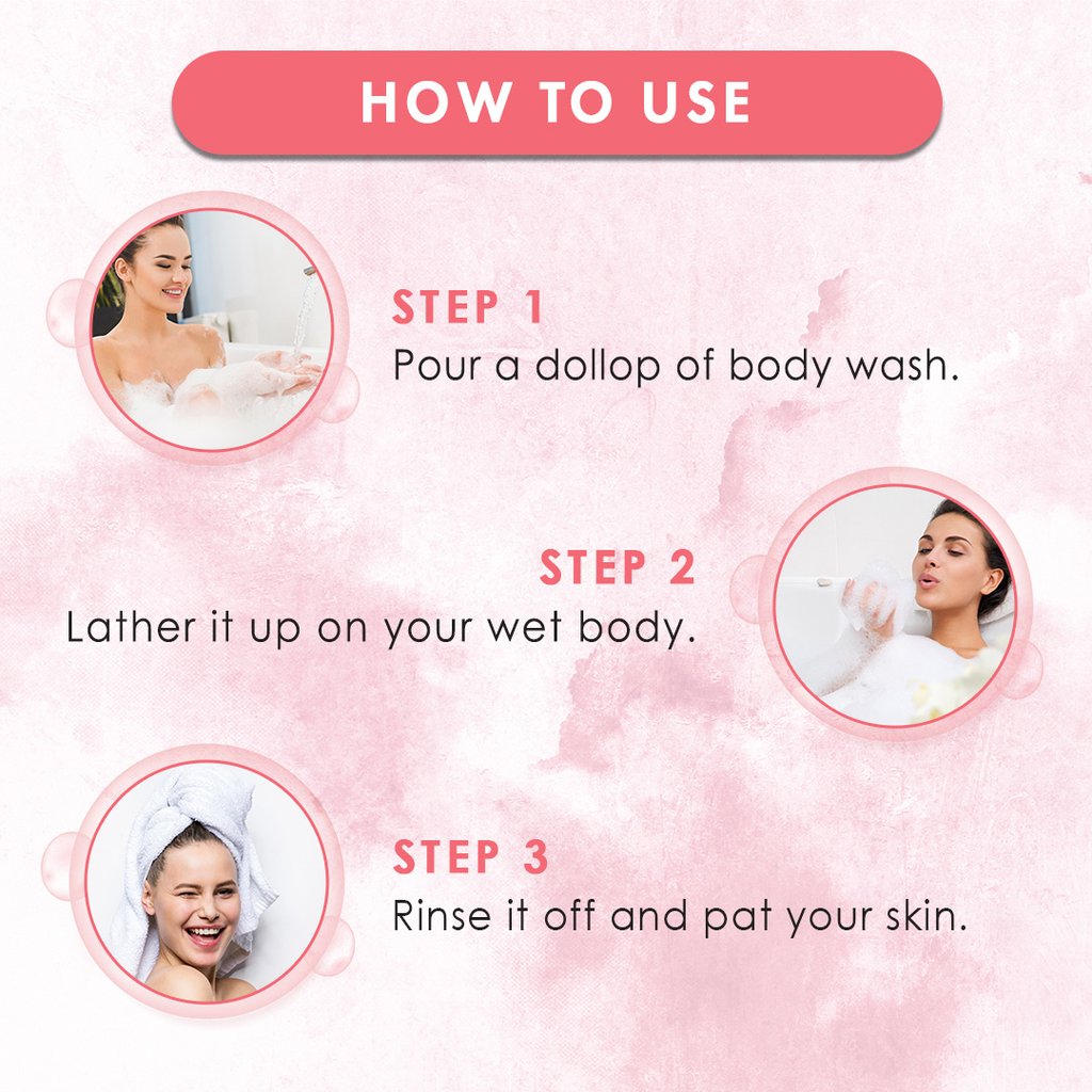 WoW Rose Otto Foaming Body Wash